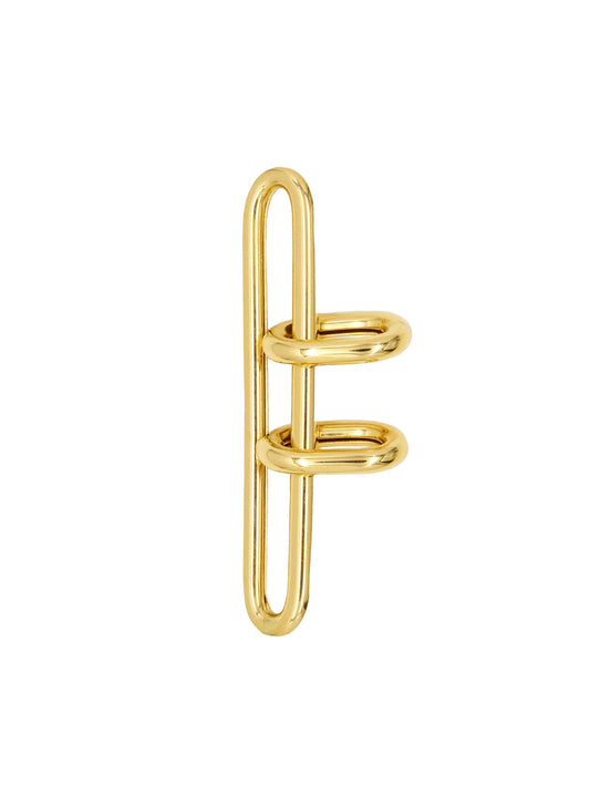 14k Yellow Gold Long Charm Extender
