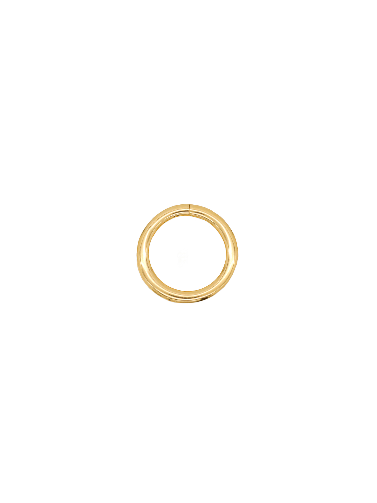 14k Yellow Gold Round Charm Extender