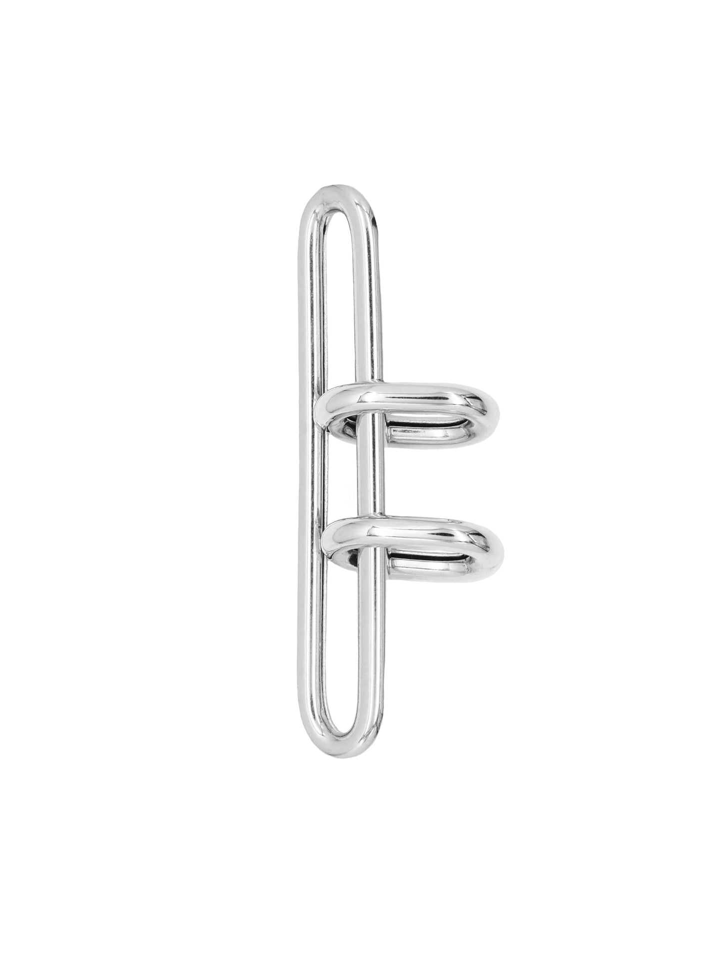 14k White Gold Long Charm Extender