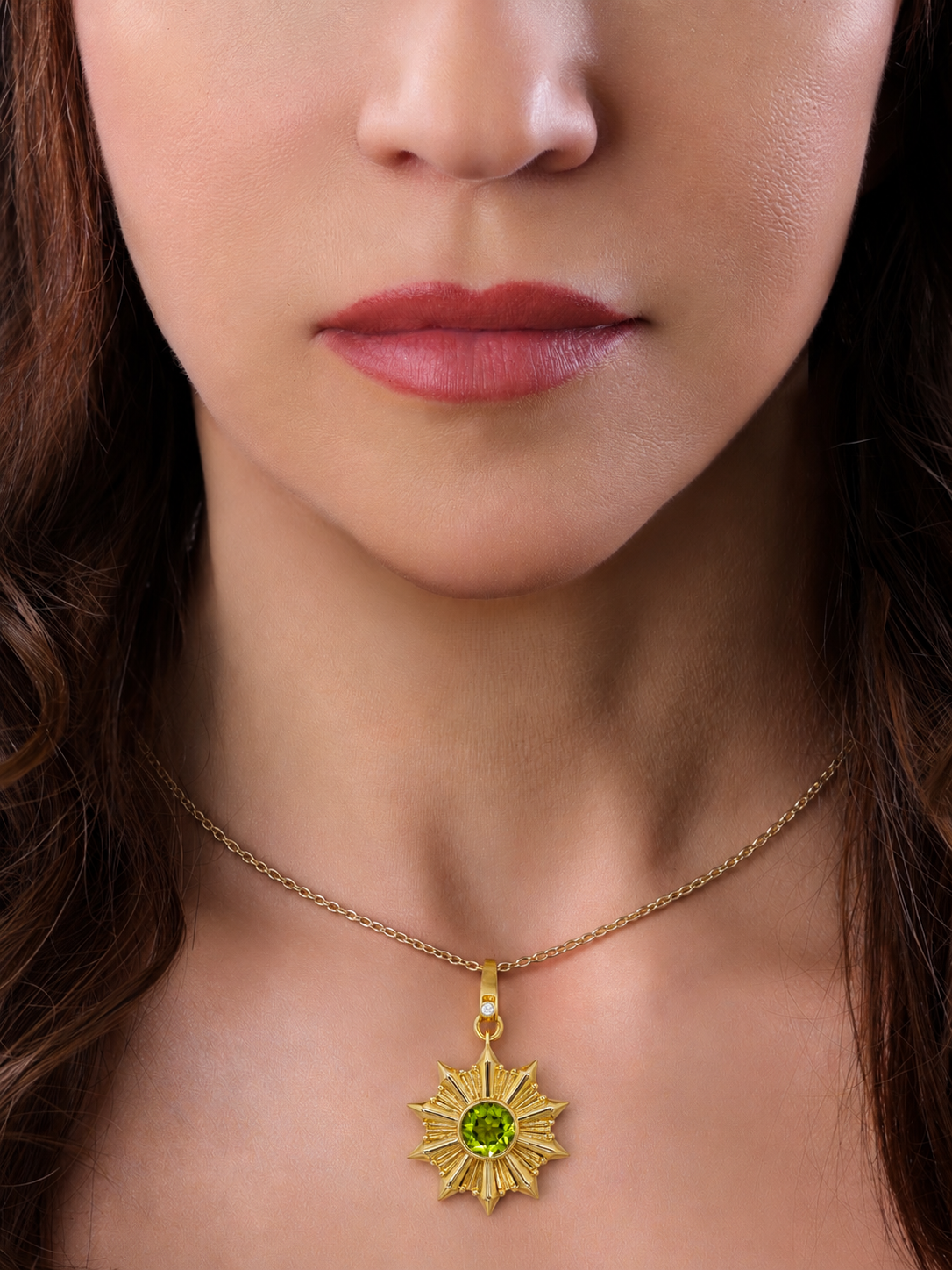 14k Yellow Gold Diamond Cut Chain